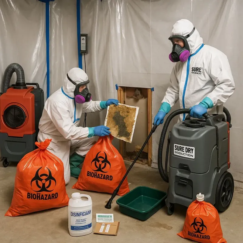 Contaminated Water Handling Protocols process in Warren, MA